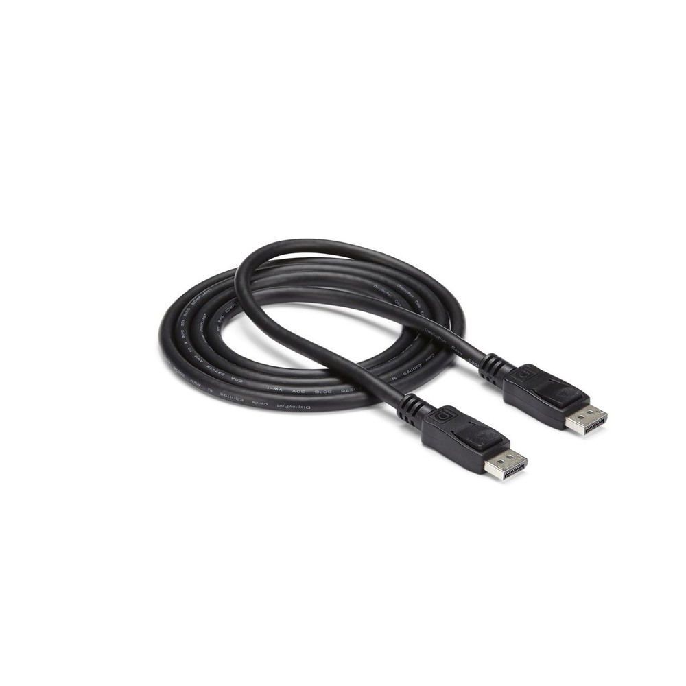 StarTech 3' DisplayPort 1.2 Cable with Latches, 30 AWG