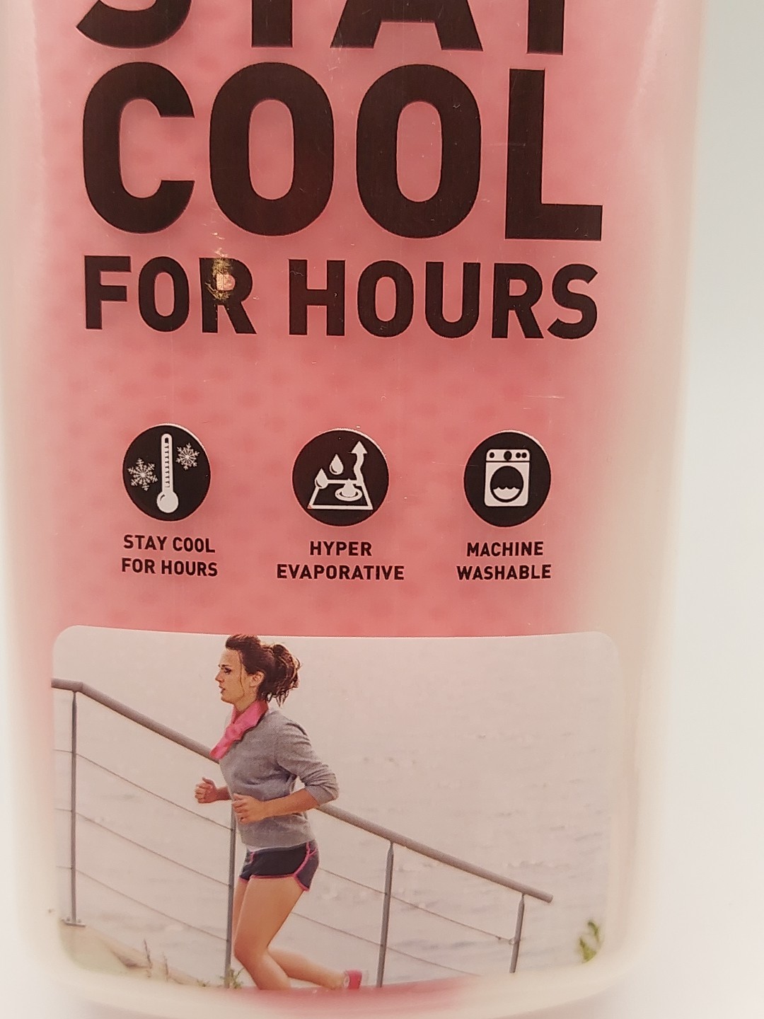 Perfect Cooling Towel Pink • Hyper‑Evaporative • 29x11 • New • Stays Cool