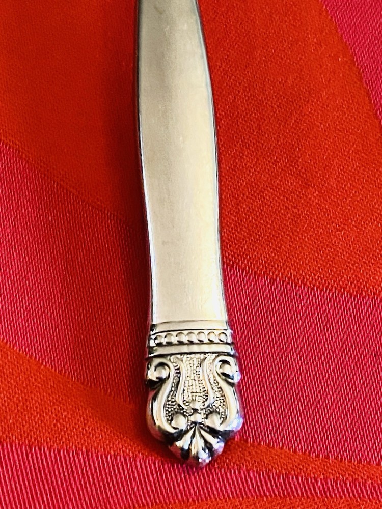 Hampton Silversmiths Ascot Scrolls Beads 2- Salad Forks 6 7/8"