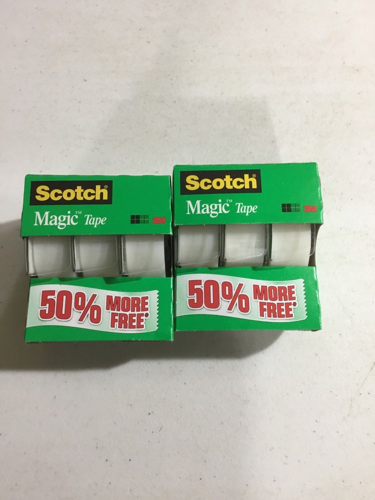 2 Pack Scotch Magic Tape