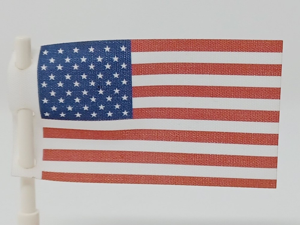 CapeMadness Printed Rectangular Flags for LEGO Bar (10-Packs)