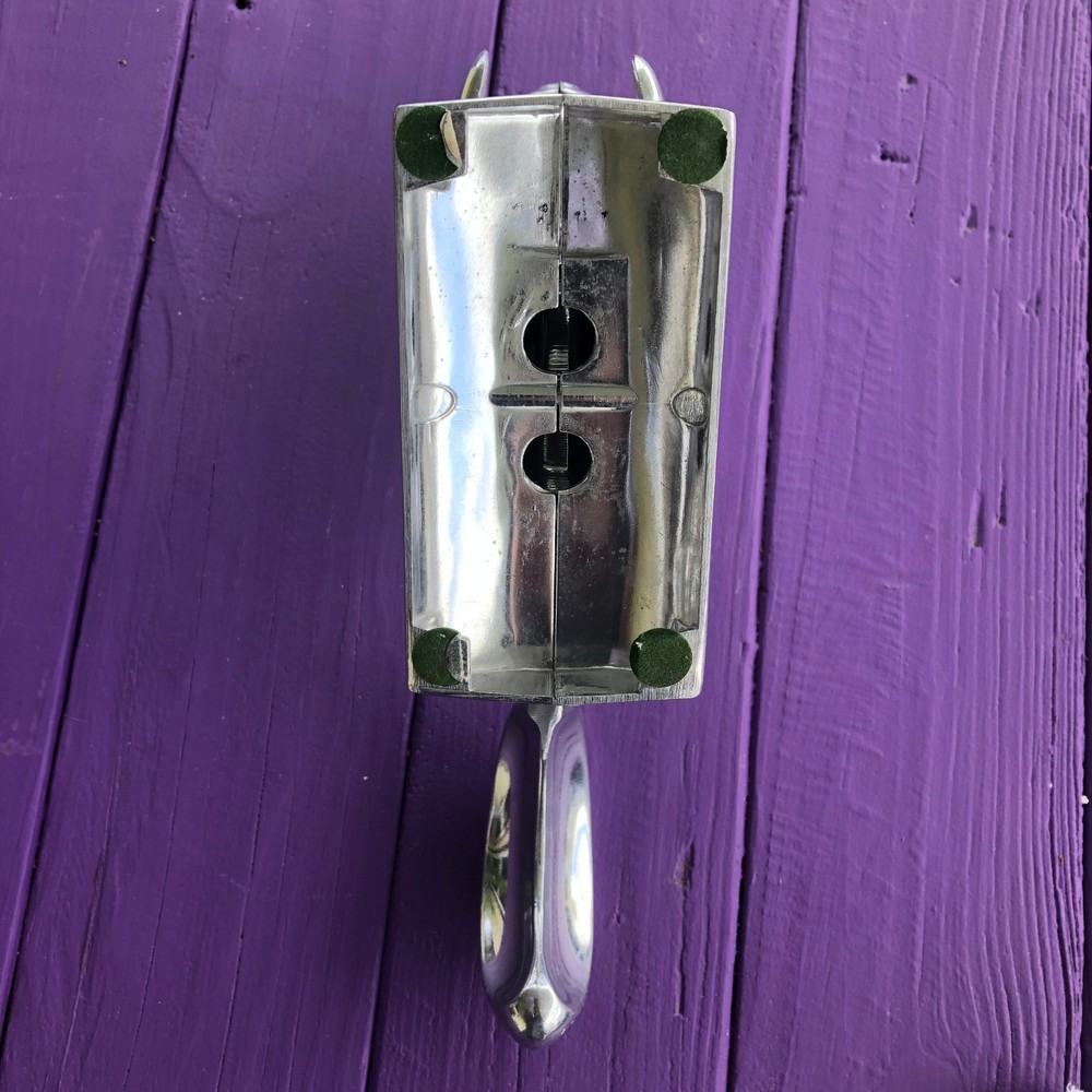 Adorable Vintage Aluminum Metal Squirrel Nutcracker