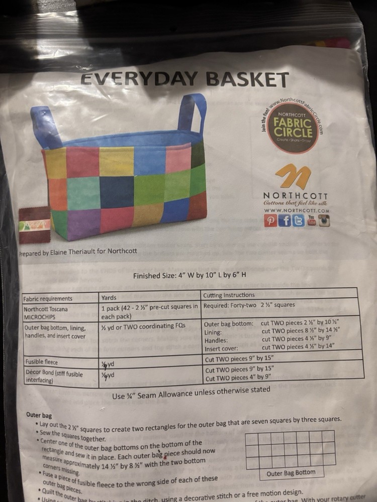 Everyday Basket Sewing Kit