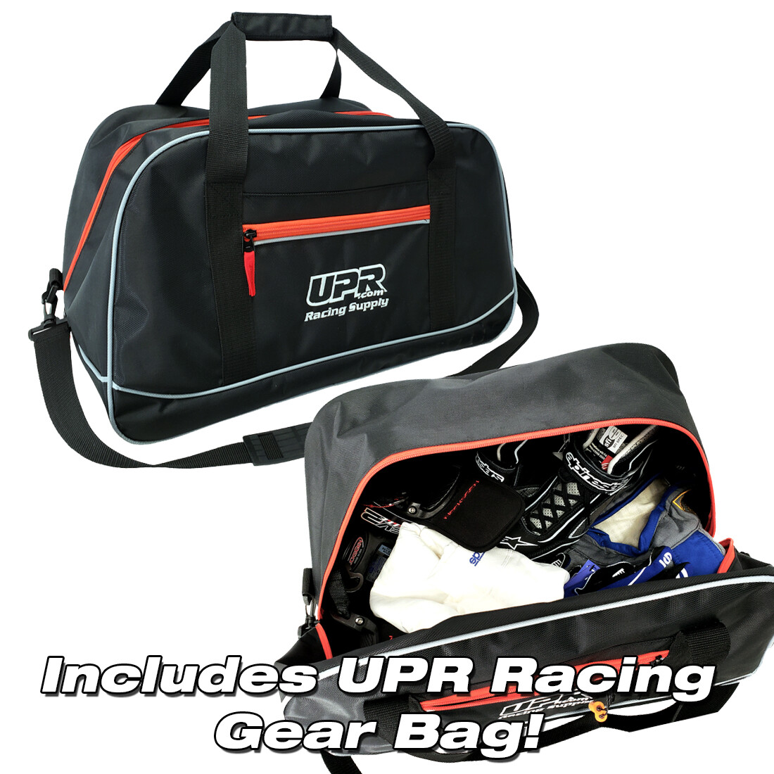 Bell M8 Carbon Fiber Racing Helmet SA2020 7 3/8+ (59+) Hans Ready Free Gear Bag