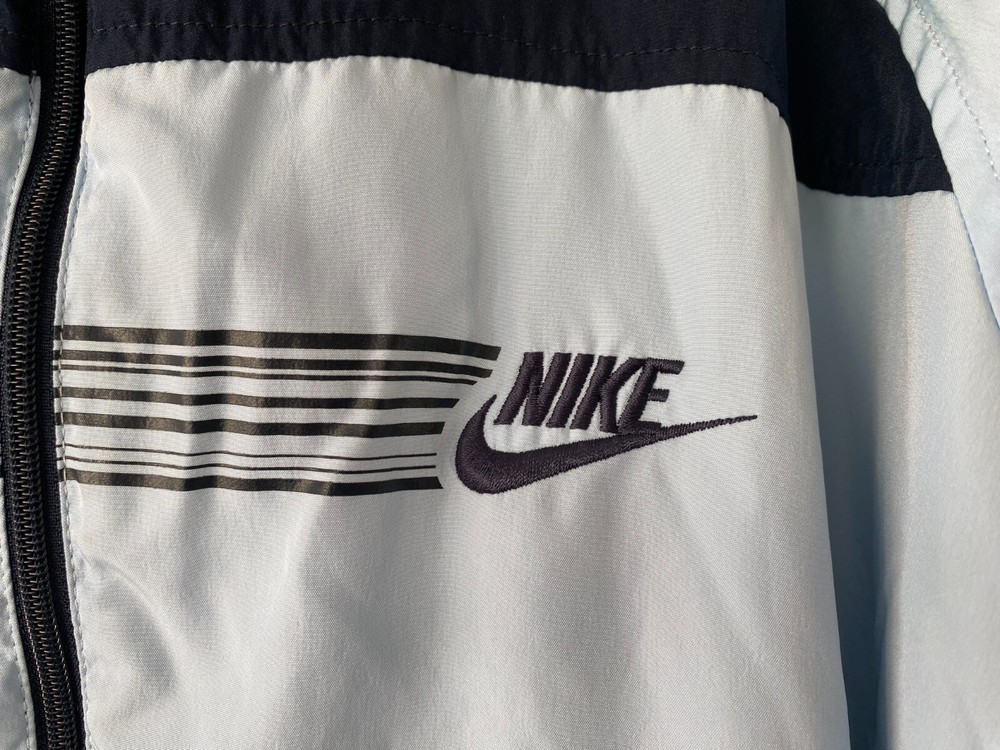 Mens Nike Full Zip Jacket Blue Size XL