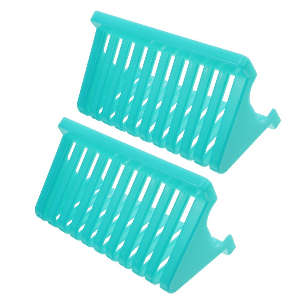 2 Pcs Drying Rack for Lab Glassware Laboratory Slide Tools Storage Equipment