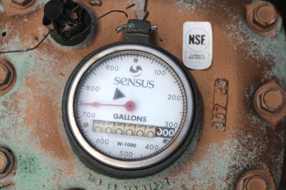 SENSUS Metering System 4" Fireline w/ 1.5" SR Fire Main Pipeline Strainer