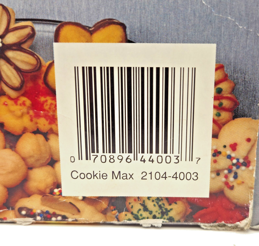 Wilton Cookie Max Cookie Press - 12 Assorted Design Discs