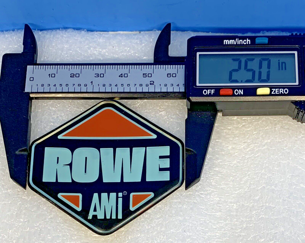 ROWE AMI CD100E UPPER FRONT DOOR ROWE EMBLEM LOGO
