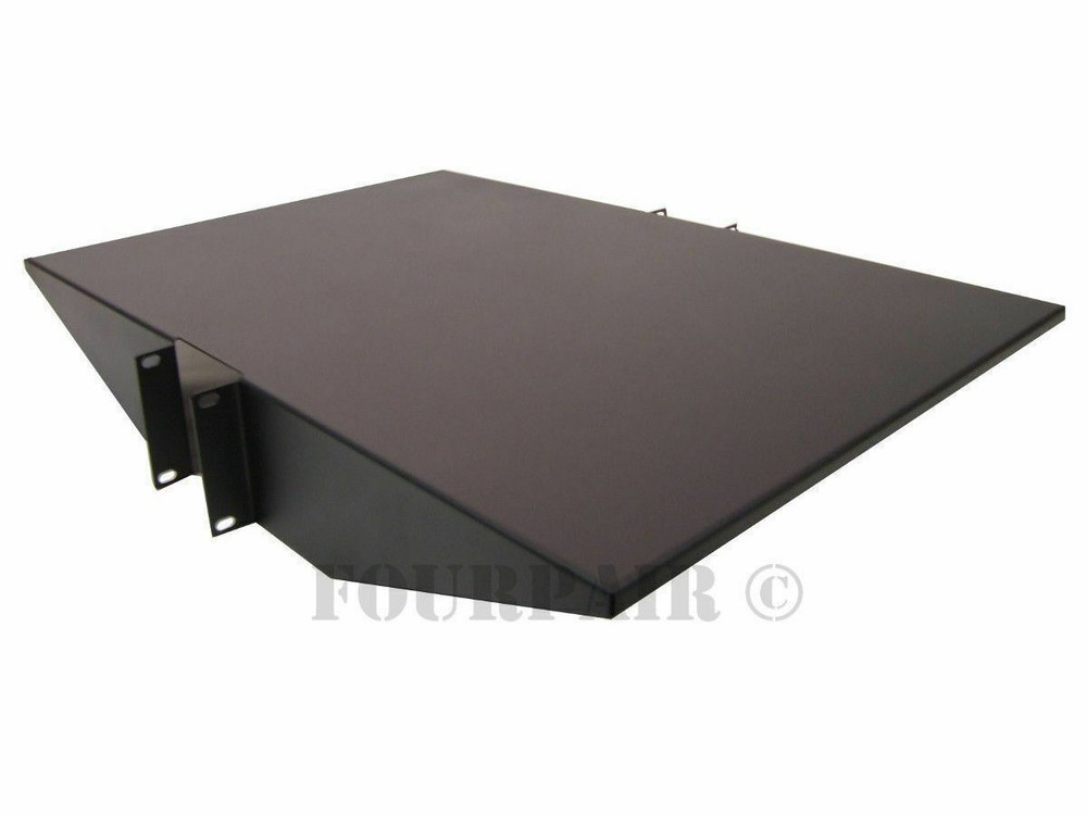 19" Center Weight Relay Rack Mount IT Data Networking Server Shelf 2U 25" Deep