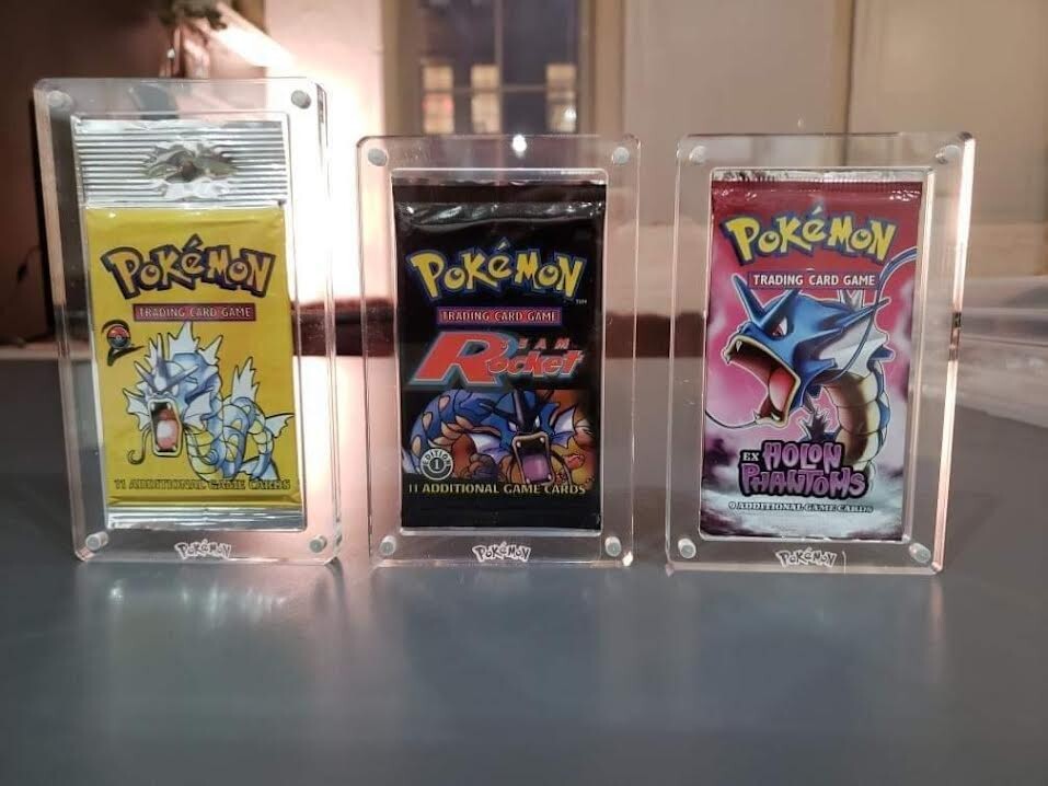 Pokemon Booster LONG Pack Acrylic Magnetic Case for WOTC ERA and All Japanese