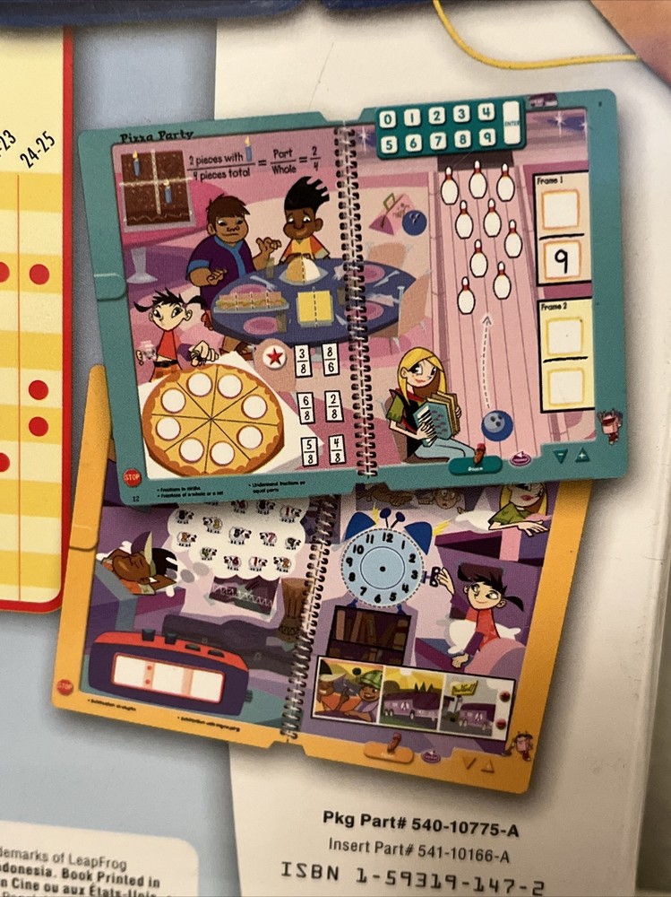 NIP Leap Pad Plus Writing Meet the Band The Algorithmics 2nd Grade Math