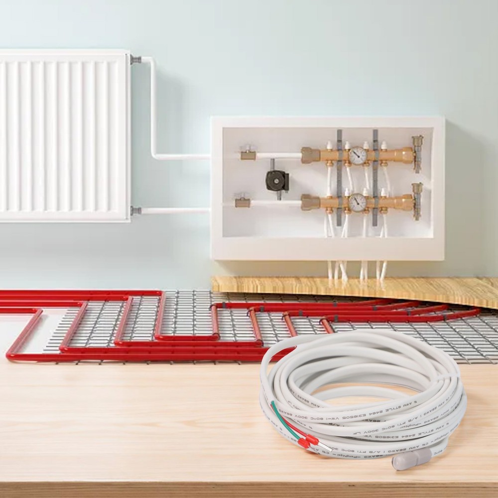 Flexible Installation with 5 Meter Waterproof Sensor Line for Heating Use