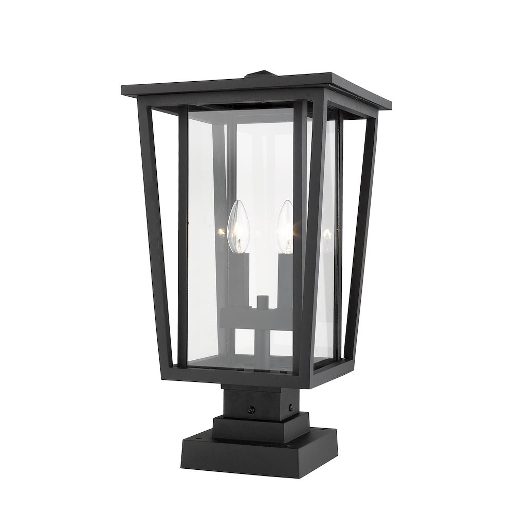 Z-Lite 2 Light Outdoor Pier Mounted Fixture