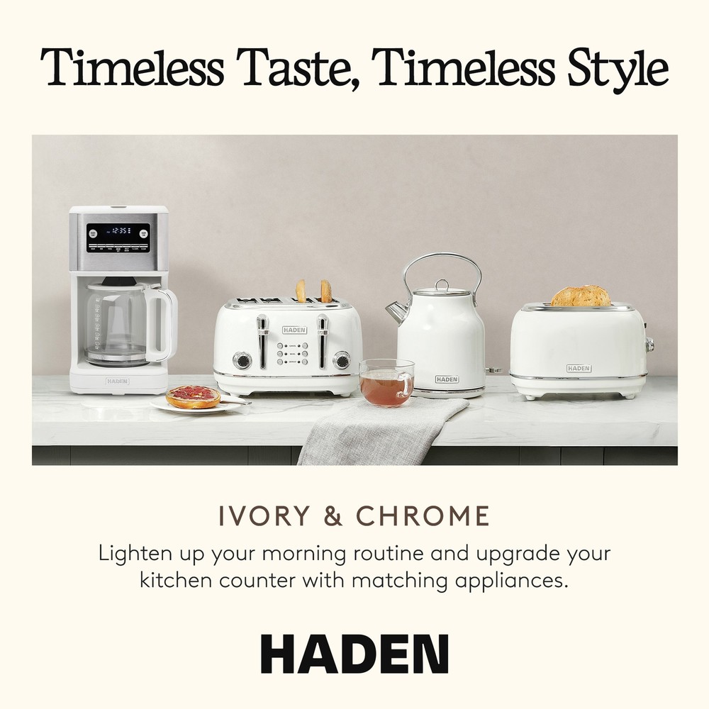 Haden Generous Brew 14 Cup Programmable Digital Coffee Maker Pot (Open Box)