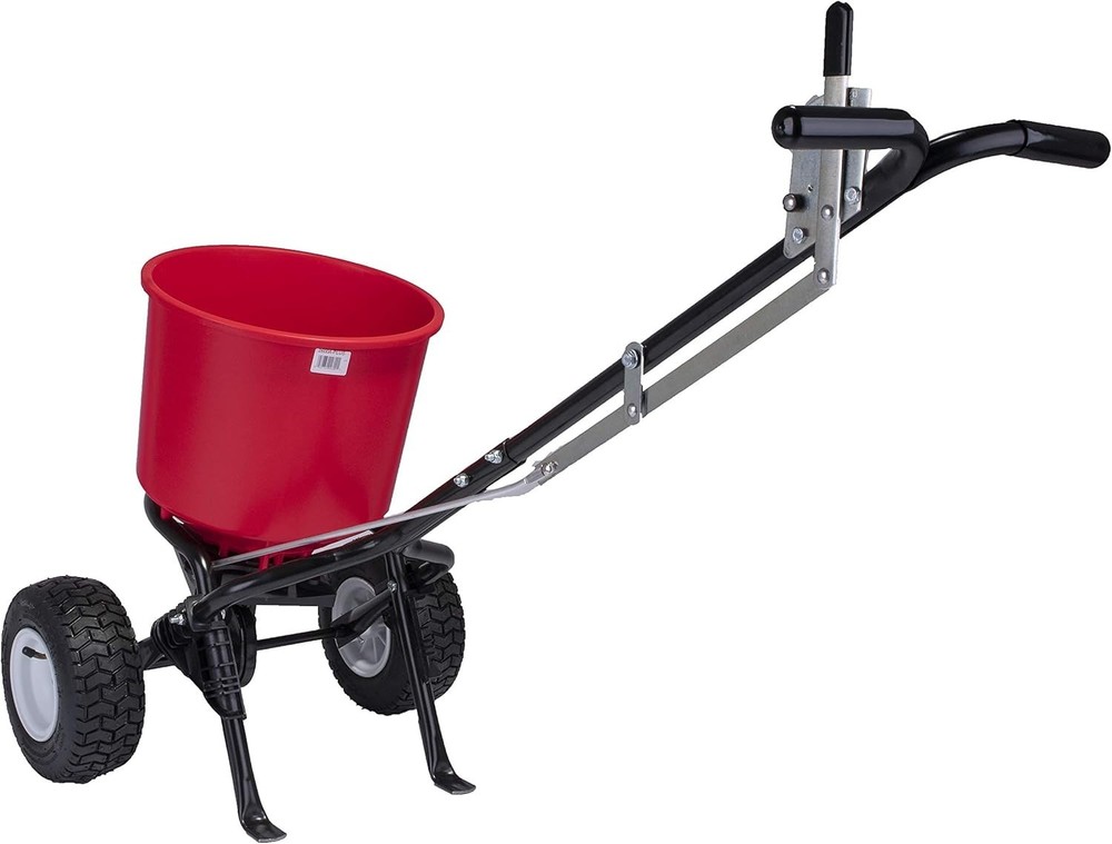 High-Performance 40lb Fertilizer Spreader - Rust-Proof Design, All Terrain Ready