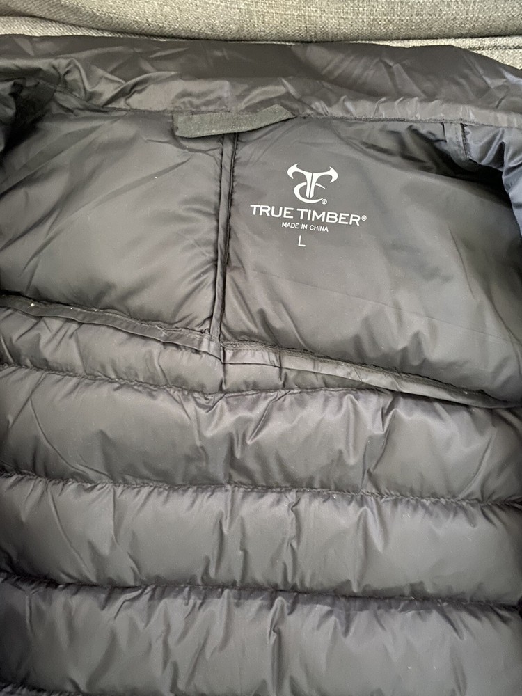 True Timber Pulse Lightweight Down Jacket Men’s Size Large