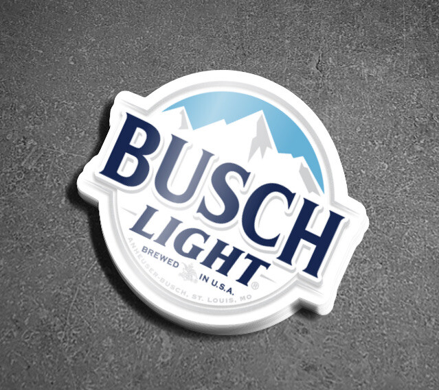 Busch Light Vinyl Decal Sticker