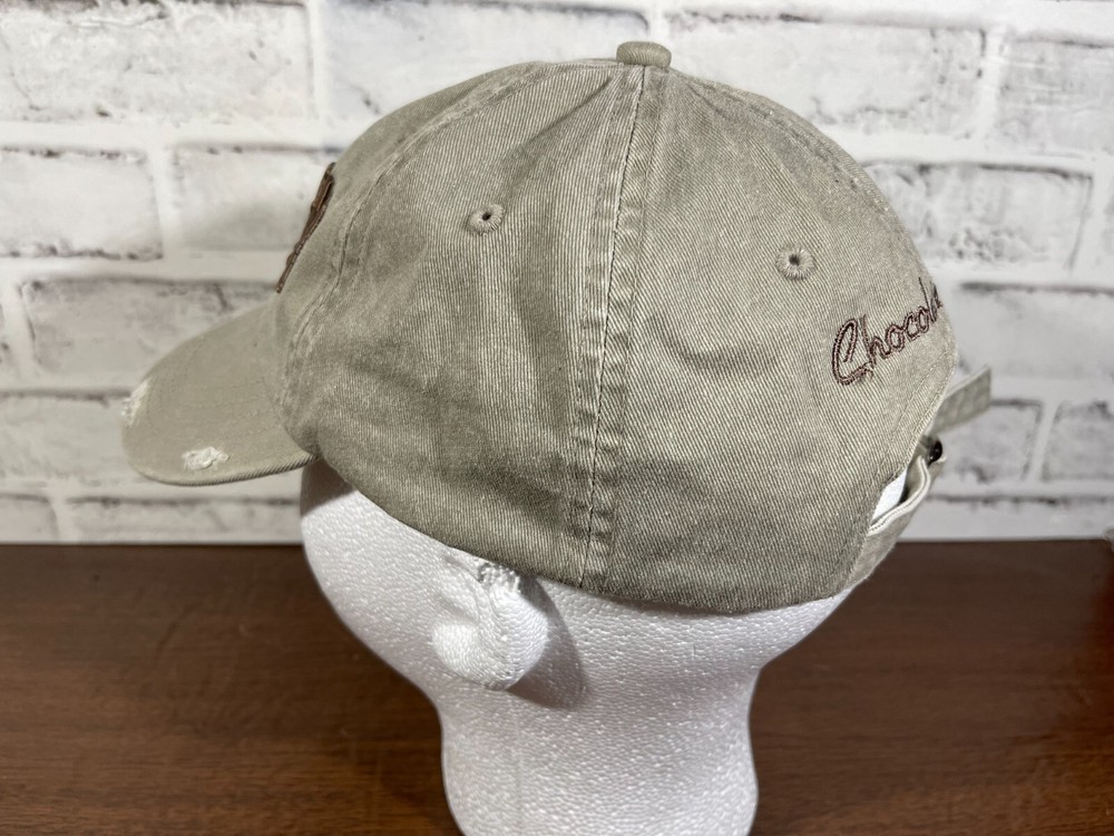 Hershey’s Chocolate Lover Distressed Tan Adjustable Baseball Cap