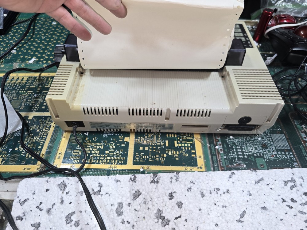 Tandy DMP 130 UNTESTED Dot Matrix EXACT Printer-PARTS-READ ALL