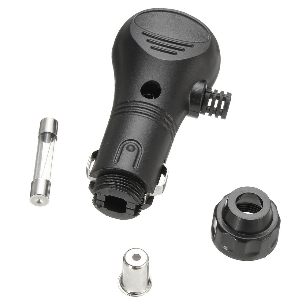 12V DC Car Cigarette Lighter Cable Adapter Plug with LED Status On/Off Switch
