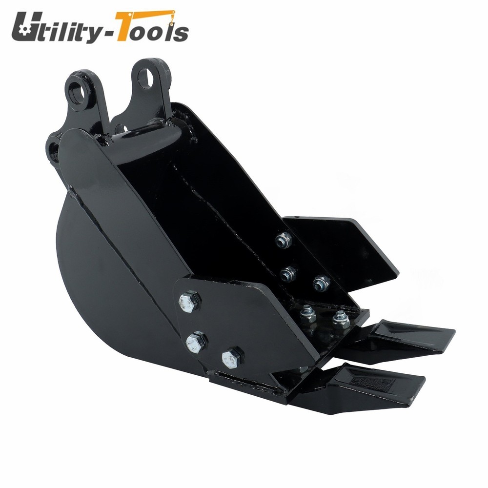 Narrow Bucket Attachment For Mini Excavators Small Digger Accessory 200MM