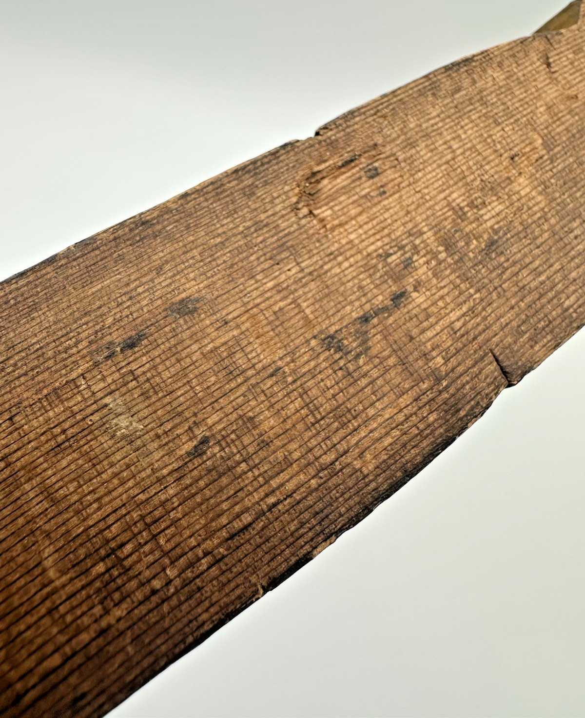 Old 12 1/4" Pacific Northwest Coast Carved Cedar Totem - Antique Native American