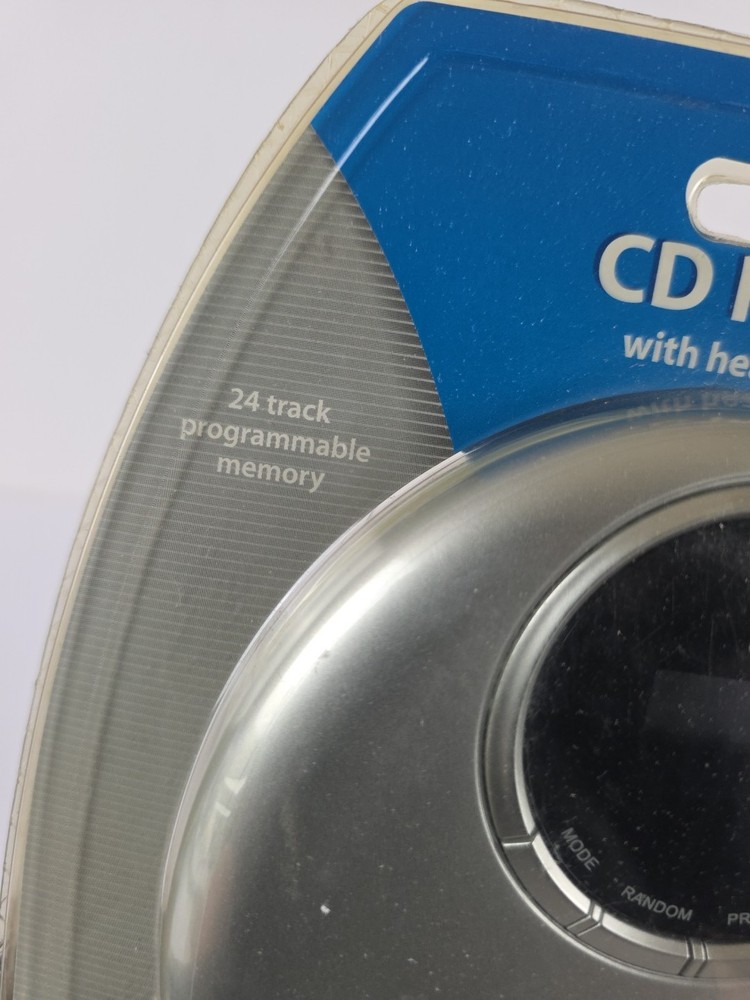 Vintage Vextra CD Player NEW/SEALED Programmable Memory Silver