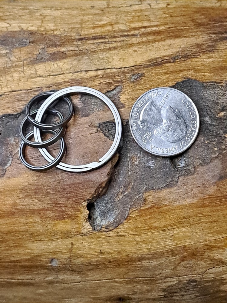 Pro Series Titanium Sidepush Keyring Set