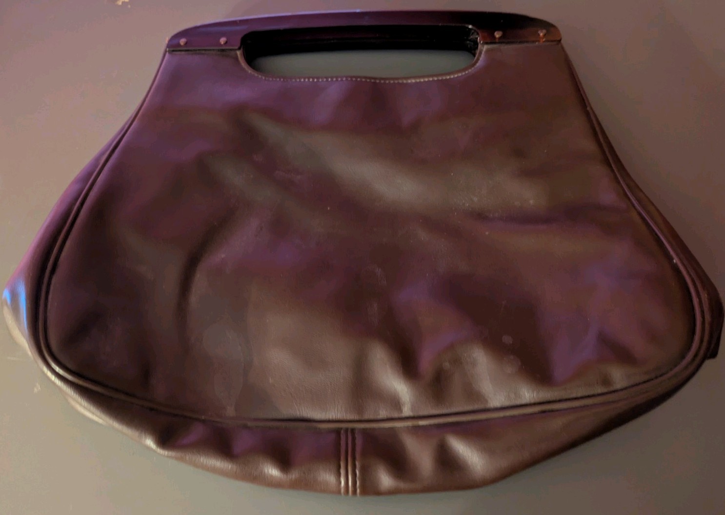 Vintage Excel Handbag With Lucite Handle