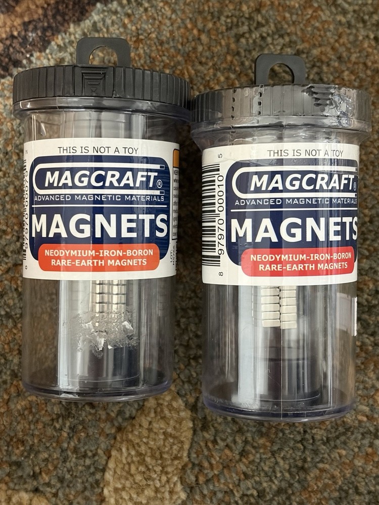 Rare Earth Magnets, 4 Different Sizes