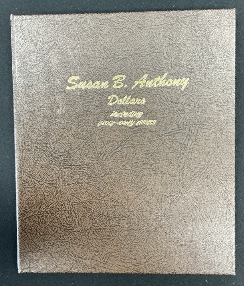 Susan B Anthony Complete Set Dansco 8180 With Slipcase