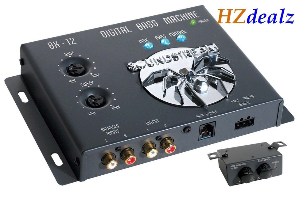 SOUNDSTREAM BX-12 BASS BOOST RECONSTRUCTION PROCESSOR EPICENTER EPICENTRO