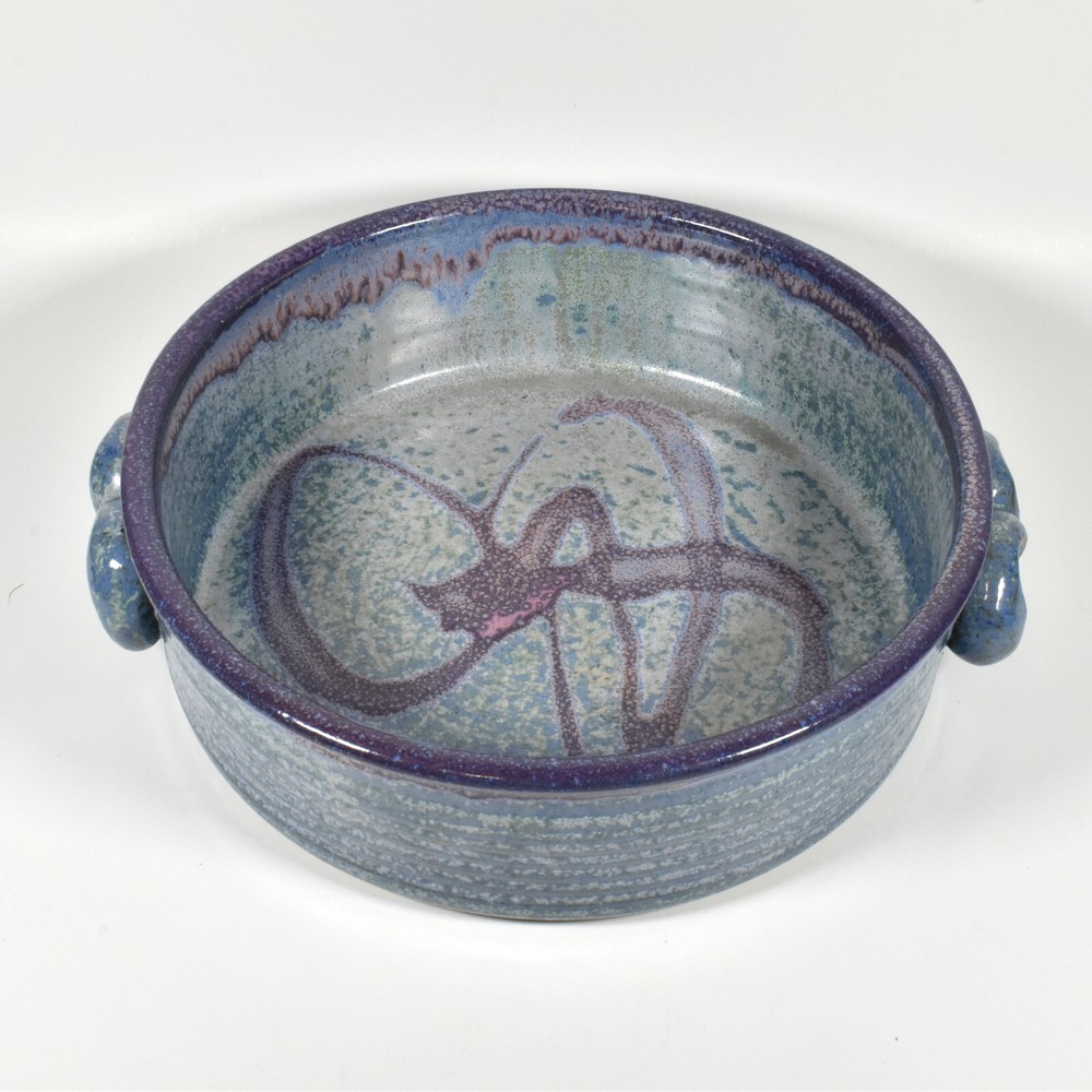 Round Double Handled Ceramic 8" Baking Dish