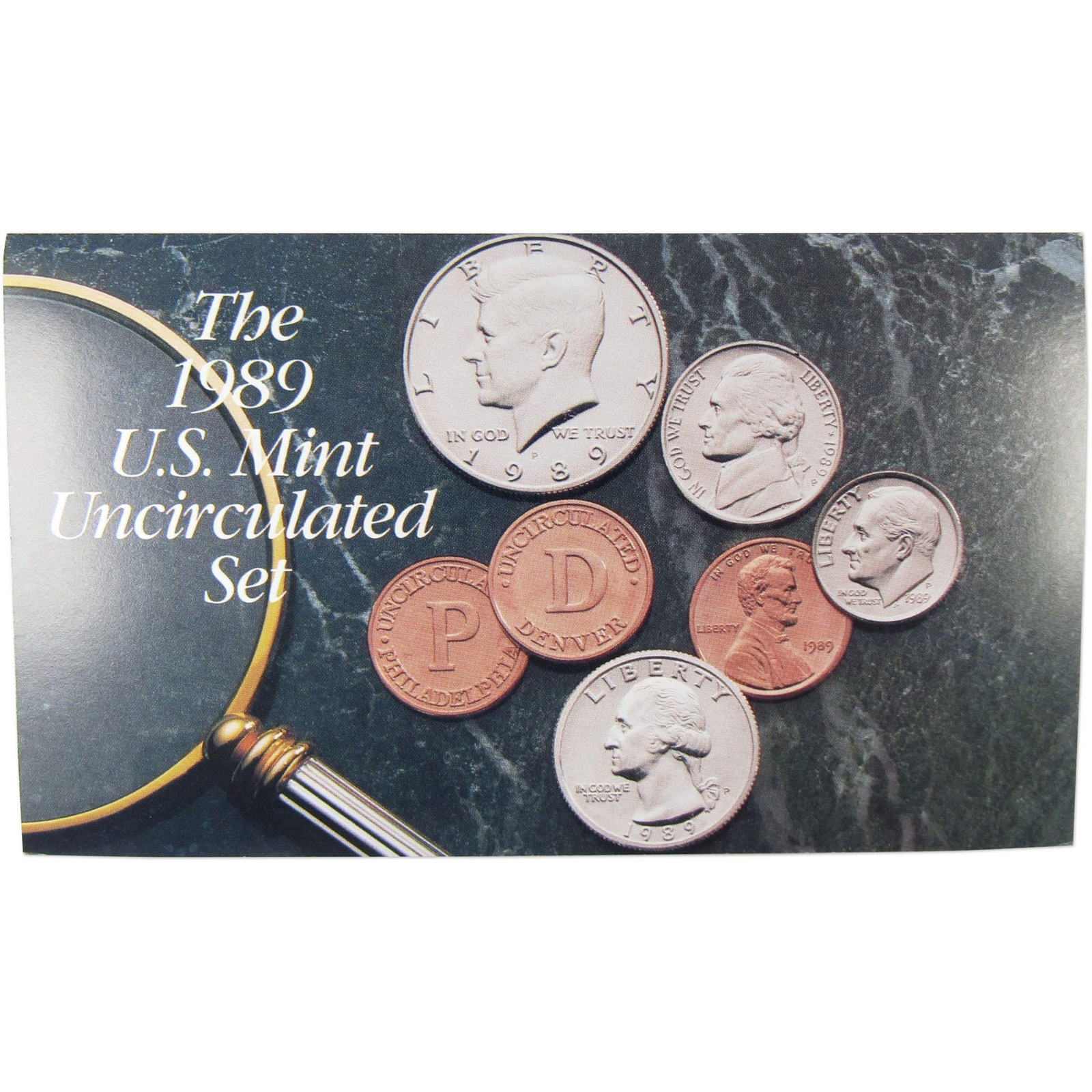 1989 Uncirculated Coin Set U.S Mint Original Government Packaging OGP