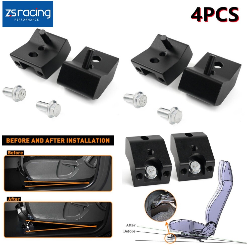 4PCS For Tacoma 2005-2022 Front Seat 1.25" Riser Seat Spacers Jacker Lift Kit