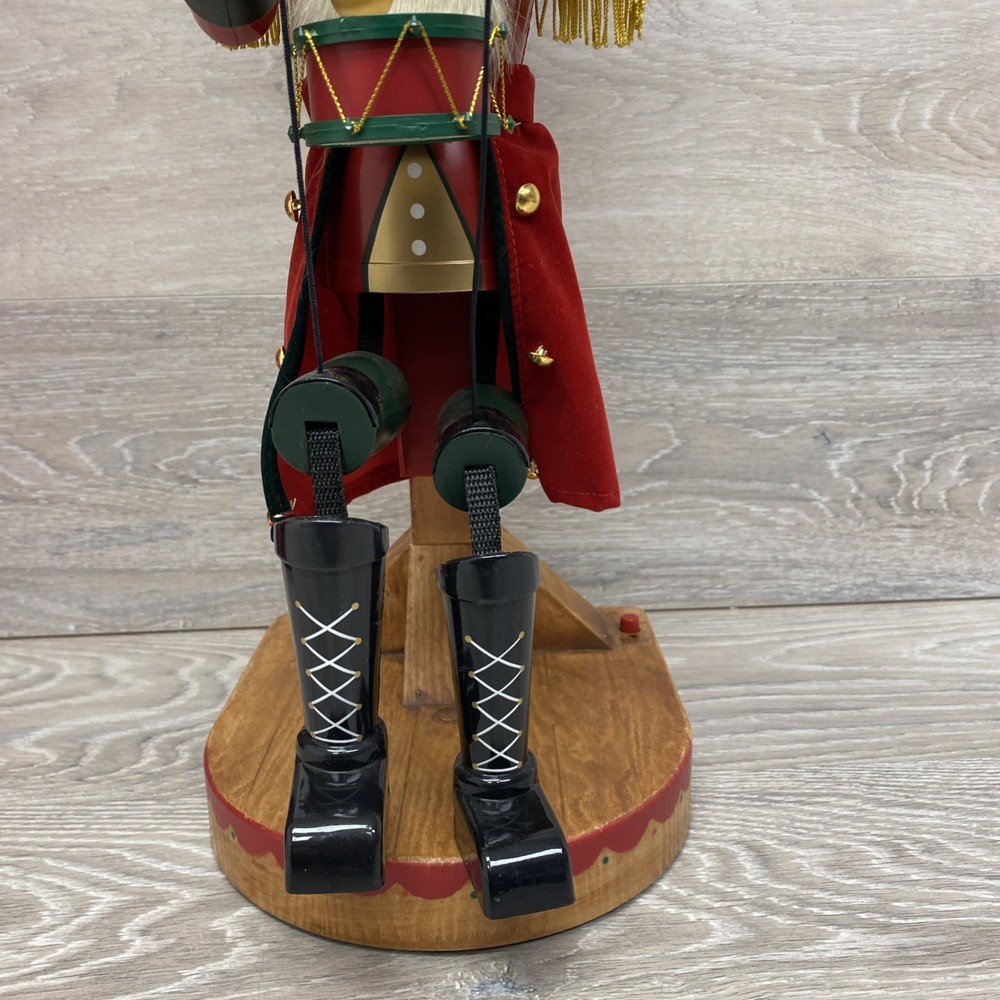 Nutcracker Marionette Animated Musical 22" Nutcracker Suite Works VIDEO