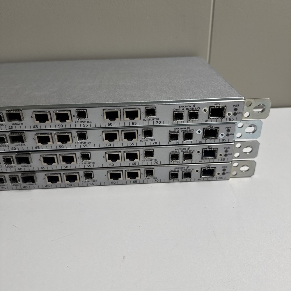 Ericsson KDU 137 557/4 R2A O/E Conversion Unit 10GbE 1U Rack Telecom Pulled Work