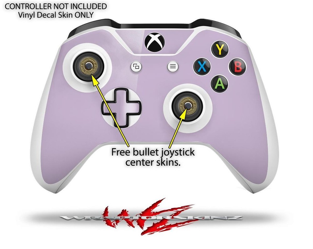 Skin XBOX One S Console Controller Solids Collection Lavender
