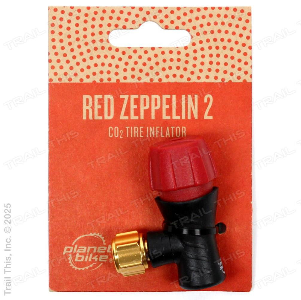 RED ZEPPELIN 2 CO2 Tube Inflator - Head Only - Bicycle Tire Tool Planet Bike