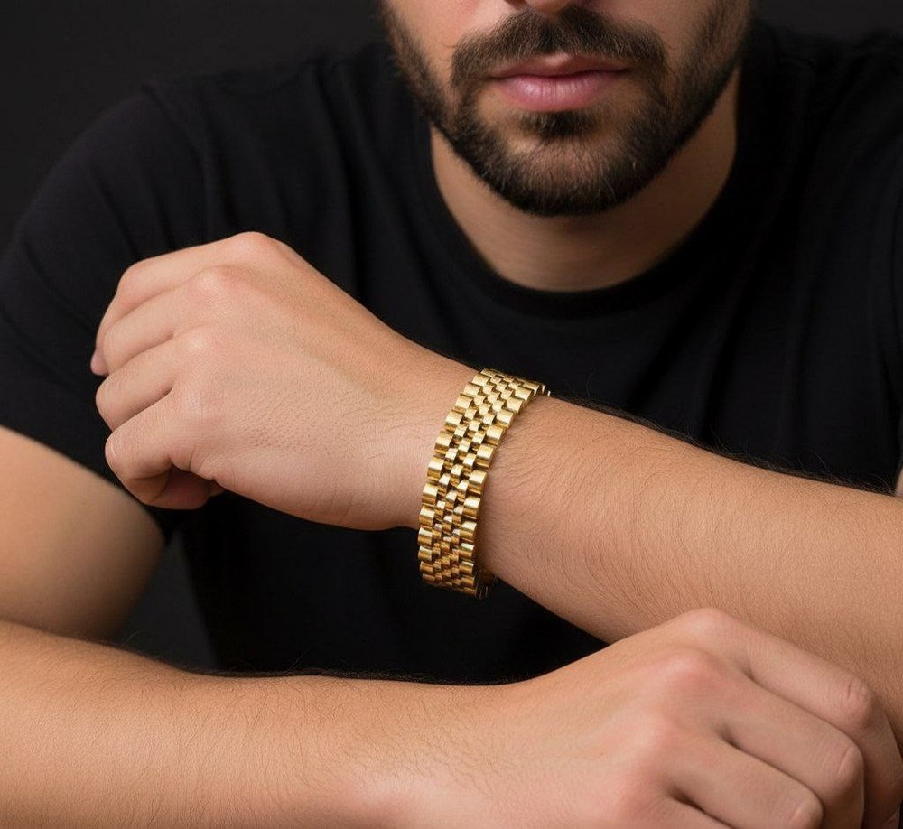 rolex bracelet 18k