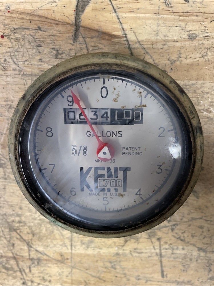 Kent C700 Positive Displacement Water Meter Untested 5/8"