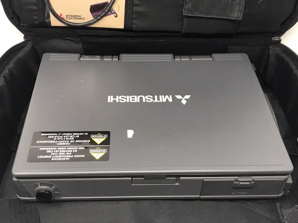 Untested Mitsubishi Transportable MT Type NT100A Version 2.0 Satellite Terminal