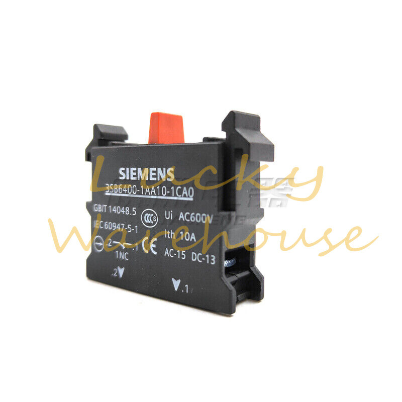 2PCS  3SB6400-1AA10-1CA0  Contact block~