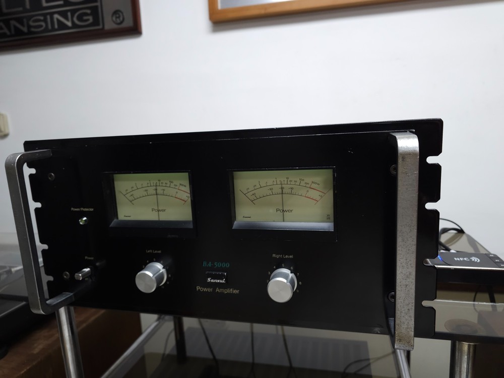 Sansui BA-5000 Power Amplifier Good Condition Serviced Operational