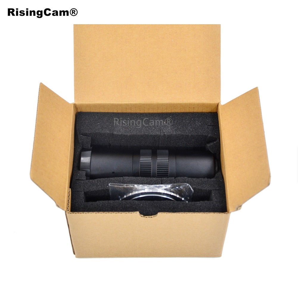 Focusable EF to C mount microscope adapter compatible for Canon DSLR Camera