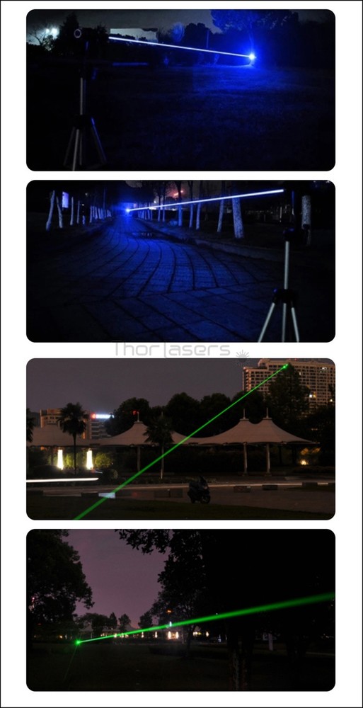 450NM Blue Laser Pointer Adjustable Focus Light Visible Beam Light Battery USB