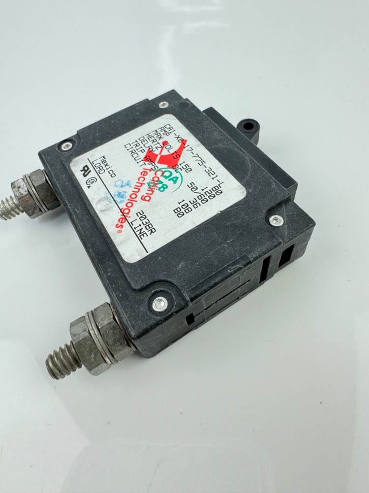 MIDNITE SOLAR MNEDC80 CIRCUIT BREAKER 80A 150VDC 1-POLE PANEL MOUNT