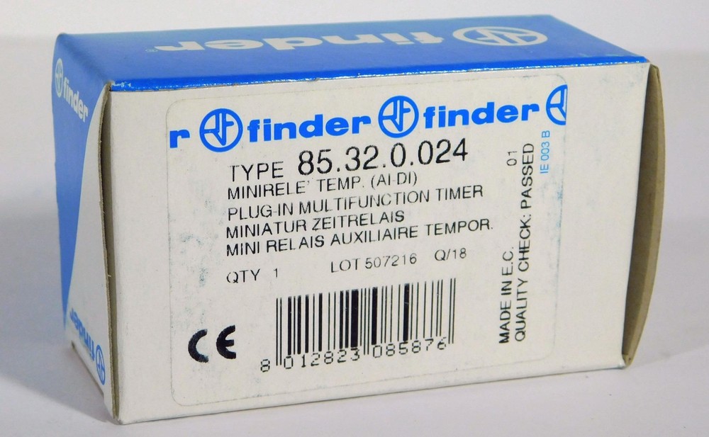 Finder Plug-In Multifunction Timer 85.32.0.024 NOS NIB