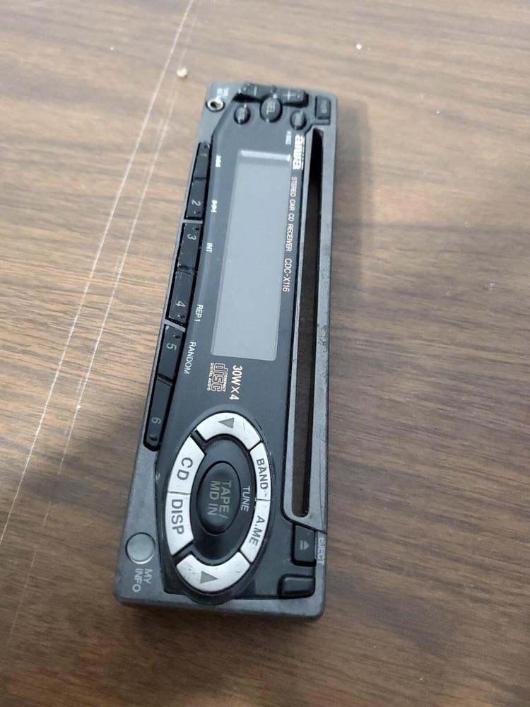 aiwa Cdc X116 Caredio Face Plate Only works